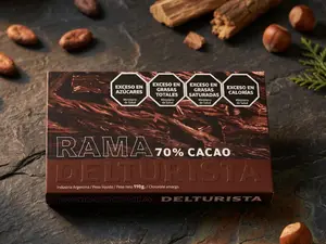 Chocolate en rama 70%. 110g