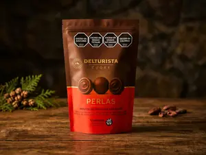 Perlas mousse de chocolate