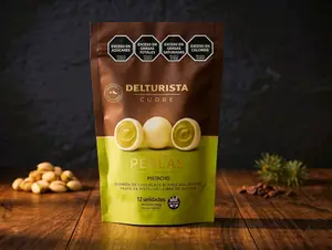 Perlas pistacho