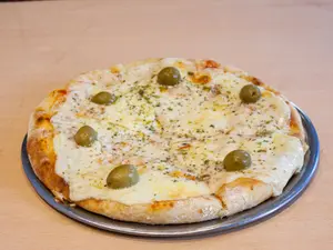 Pizza con muzzarella