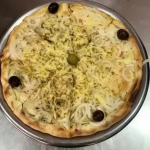 Pizza con roquefort