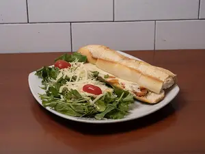 Sándwich de calabaza grillada