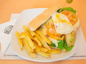 Sándwich de milanesa completo
