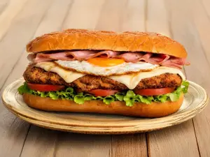 Milanesa full con papas fritas
