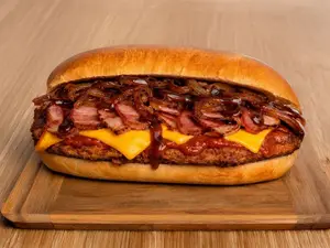 Milanesa new york papas fritas