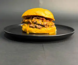 DIME BACON MELT DOBLE CON PAPAS