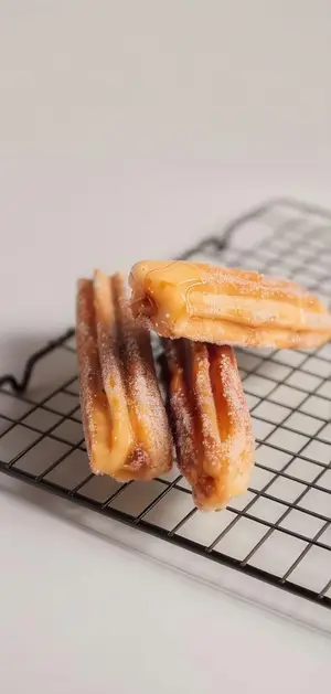 Churro de dulce de leche