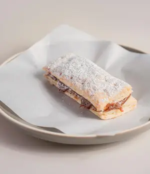 Hojaldre de dulce de leche