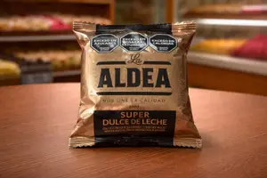 Alfajor de chocolate la aldea