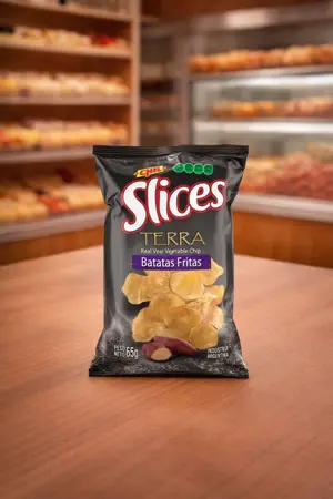 Batatas fritas slices 70 grs
