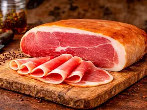 Jamon crudo de la casa 1oo grs