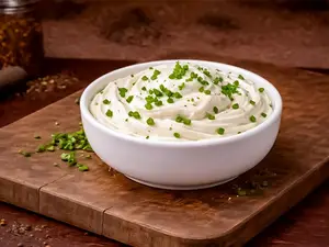 Queso con ciboulette 250 grs