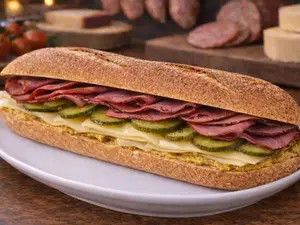 Sandwich hot pastrami