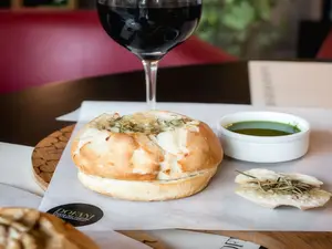 Fondue de queso azul