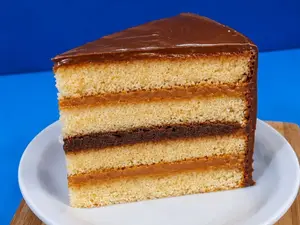 Torta dulce de leche y chocolate