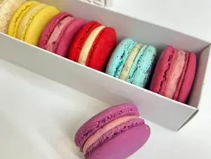 Macarons surtidos x6