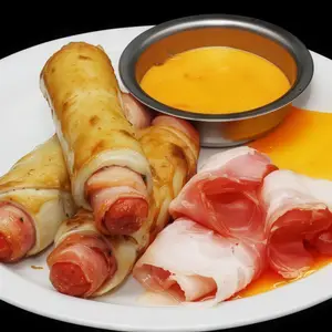 Arrolladitos de salchicha