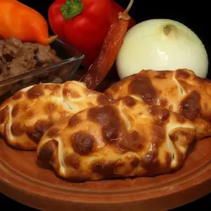 Empanada de carne picante