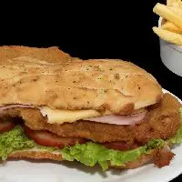 Sándwich de milanesa completo