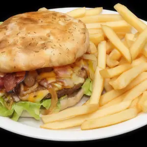 Súper Hamburguesa Don Alberti