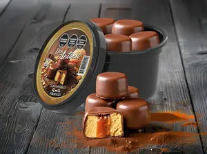 Bombón snik con dulce de leche de 200 gr