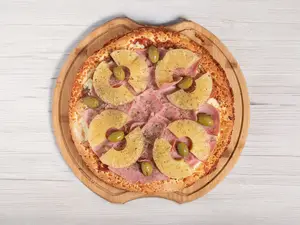 Muzza, Jamón Y Ananá Grande