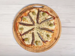 Muzza Y Anchoas Grande