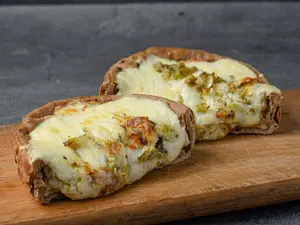 Tarta brócoli y muzza integral