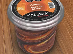 Veteado de super dulce de leche