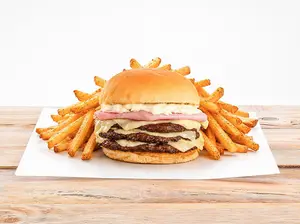 Burger house triple + papas