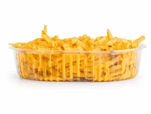 Porción De Papas Con Cheddar