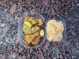 Escalope de lomo a la romana
