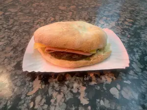 Hamburguesa c/jyq
