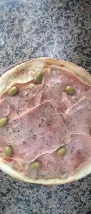Pizza Grande De Jamon