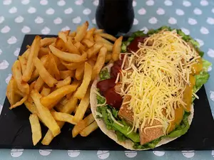 Wrap De Pollo + Coca 500ml