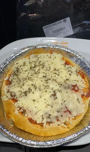 Pizza chica mozzarella.A.C