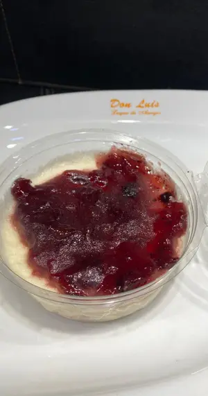 Postre cheese cake.A.C