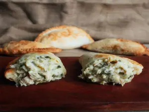Empanada de pollo la verdeo