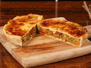 Mini tarta de zapallitos