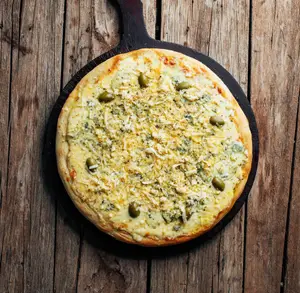 Pizza cuatro quesos