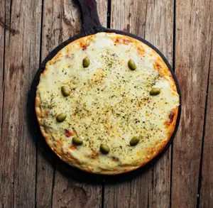 Pizza mozzarella doble