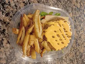 Hamburguesa veggie bomba