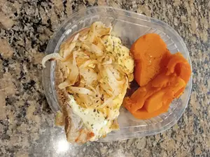 Matambre a la fugazzeta al plato