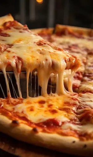 Pizza con panceta