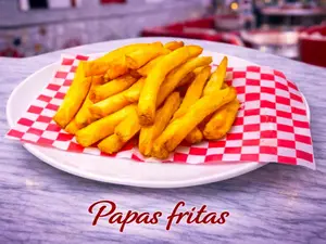Papas fritas rusticas