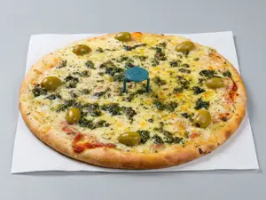 Pizza gigante de provenzal