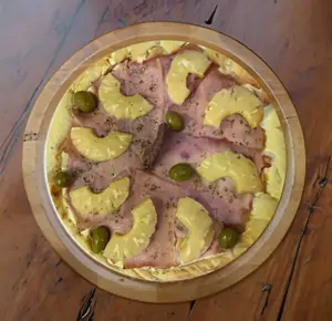 Pizza Individual jamón y ananá
