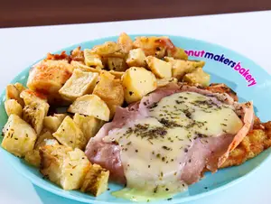 Suprema napolitana con papas