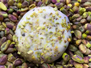 Dona pistacho rellena
