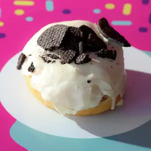 Donut oreo rellena
